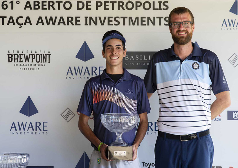 Paco Casini e Maitri Peychaux são campeões do 61º Aberto de Petrópolis