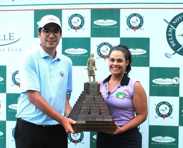 Matheus Balestrin e Juliana Pires vencem o 29º Aberto do Belém Novo GC